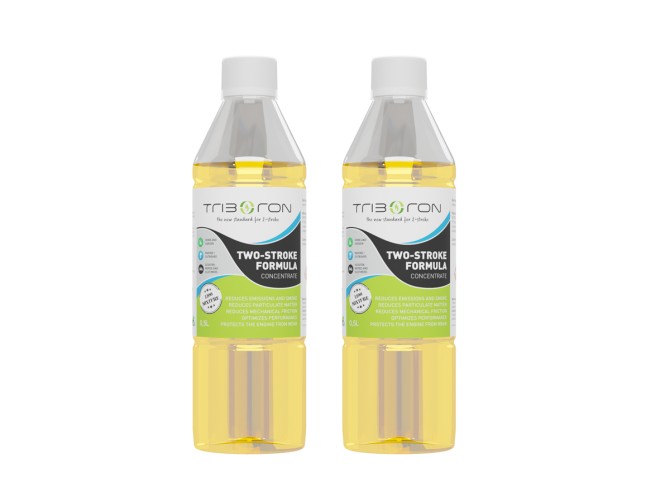 Triboron 2-takt Concentrate 500ml 2 flessen product